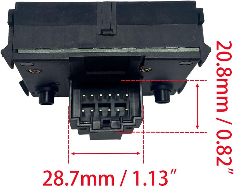 HYNYHT Sunroof Overhead Console Switch BB5Z-15B691-AA SW6844 Compatible with Explorer 2011-2017 - Image 3